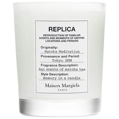 Margiela レプリカ キャンドル マッチャメディテーション matcha Maison Margiela Replica Matcha Meditation Scented Candle 165 g 5.8