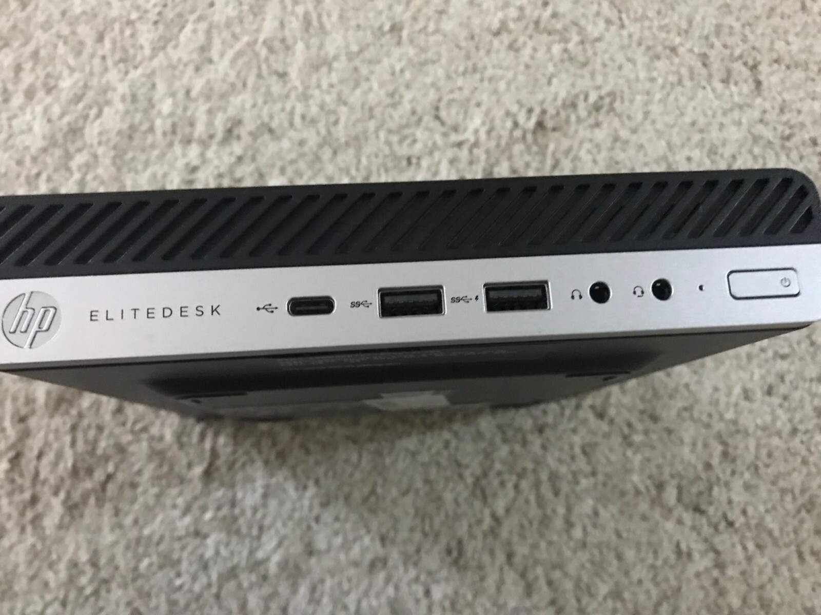 HP Elitedesk Mini PC / i5 9400T 8GB DDR4 MEMORY 256GB SSD