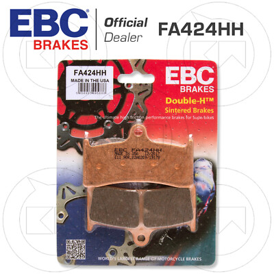 BREMSBELÄGE VORNE EBC SINTER FA424HH BUELL X1 LIGHTNING 1200 2001 2002