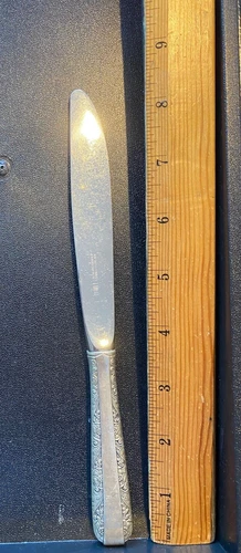 STERLING SILVER FLATWARE TOWLE CANDLELIGHT  BIDDING ON 1 KNIFE 8 1/2"  AV. 12 EA