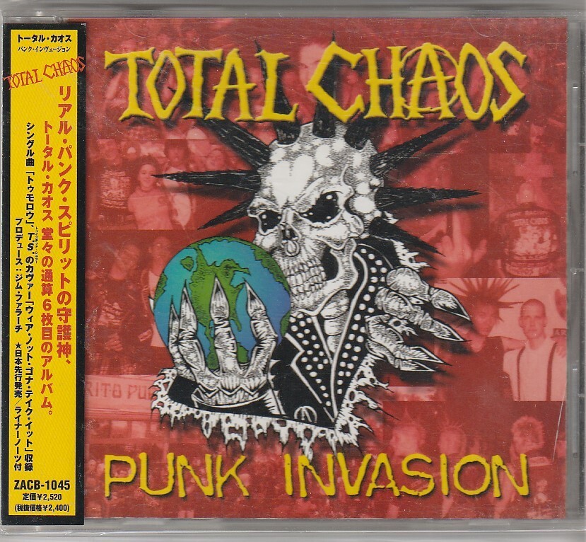 Total Chaos Punk Invasion Japan CD w/obi ZACB-1045 | eBay