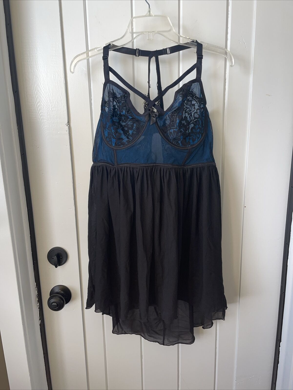 Blue And Black Torrid Nightgown Size 3 - image 1