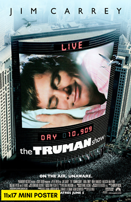 #ad The Truman Show 1998 Movie Poster 11x17 Jim Carrey $11.99
