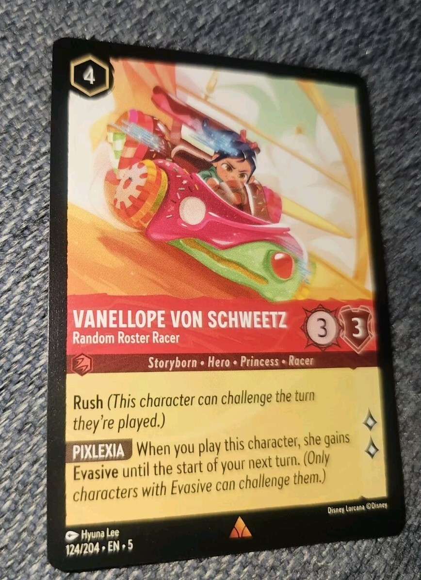 vanellope von schweetz lorcana card BGS 9.5 - Vanellope Von Schweetz 05/D23 Collection Promo main image 0