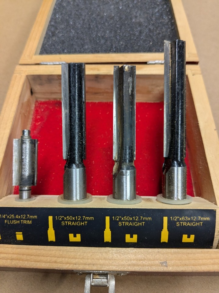 1/2" Shank Straight Kitchen Worktop Router Bits. eBay