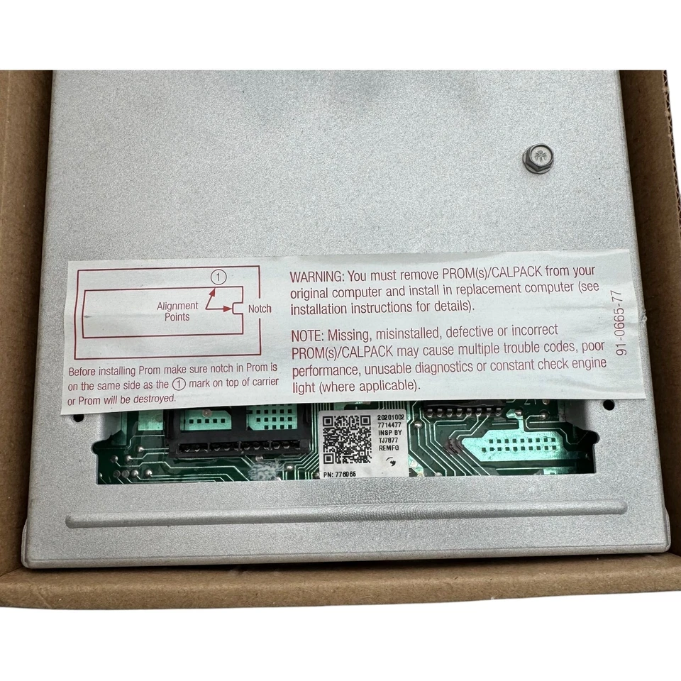 Engine Control Module (ECM) OEM 77-6965 Reman fits CADILLAC BROUGHAM - Image 3 of 4