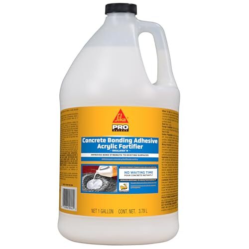 SIKA - SikaLatex R - Concrete Adhesive Glue, White - Admix for  Assorted Sizes 
