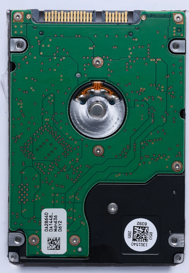 Hitachi 60GB SATA 2.5" Laptop HDD Model HTS541060G9SA00 P/N 0A26923 - Image 2 of 2