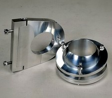 Universal 2 Swivel Base Floor Mount 2 12 Chrome Steering Column Drop Comb