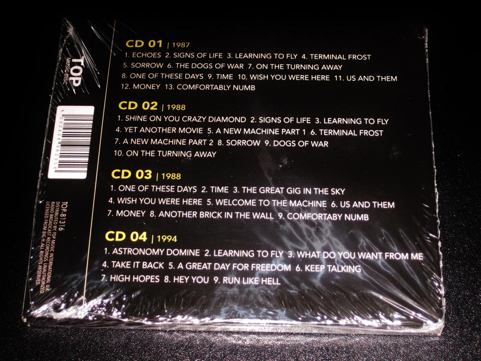 Pink Floyd: Radio Transmissions - Broadcast Recordings 1987-1994 4 CD Set UK NEW - Image 2 of 4