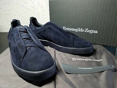 ERMENEGILDO ZEGNA TRIPLE STITCH SLIP-ON 