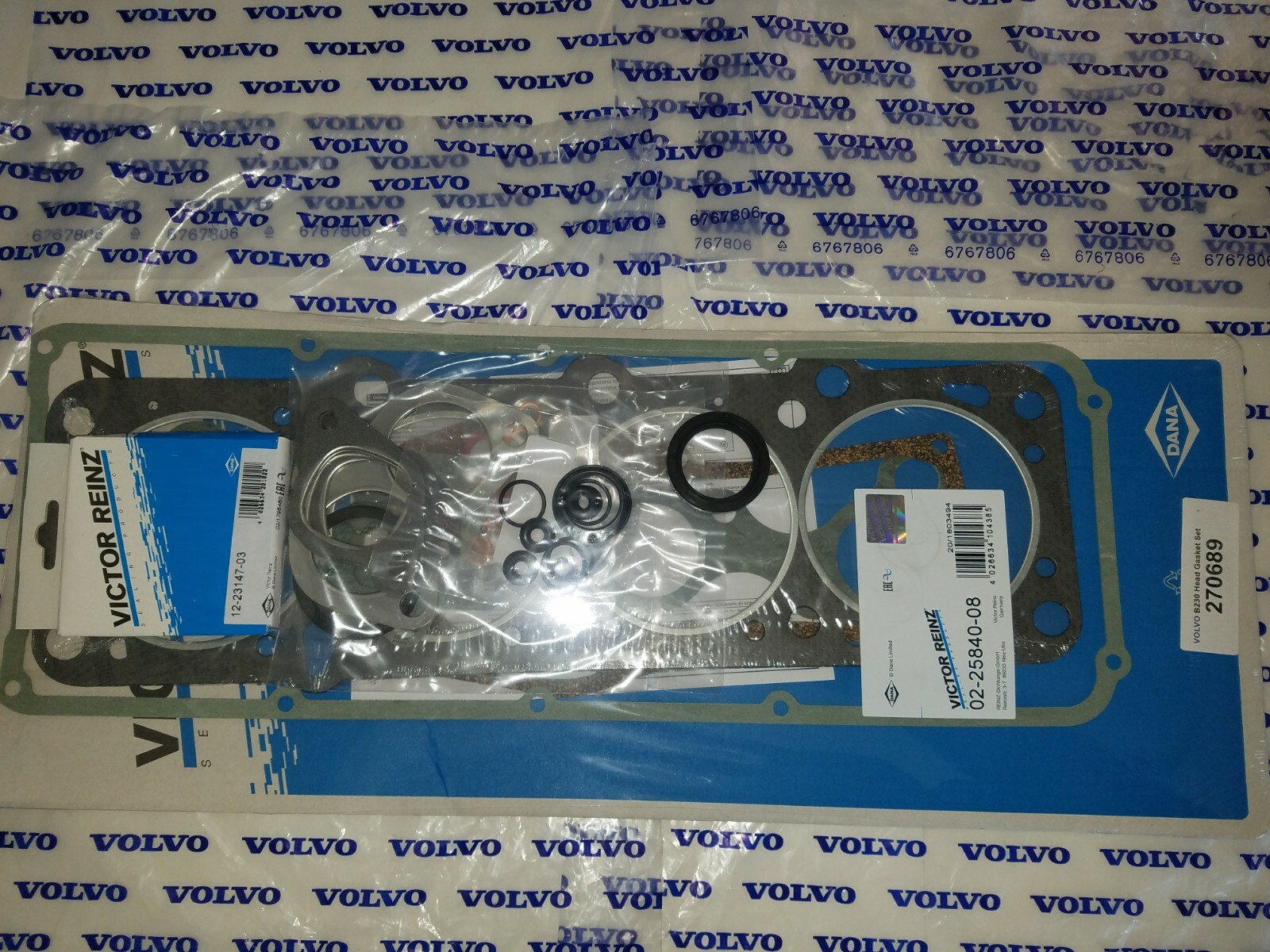 Kit Piston Et Segments Volvo Penta – Compatible 230, AQ125, AQ131, AQ145, Etc.