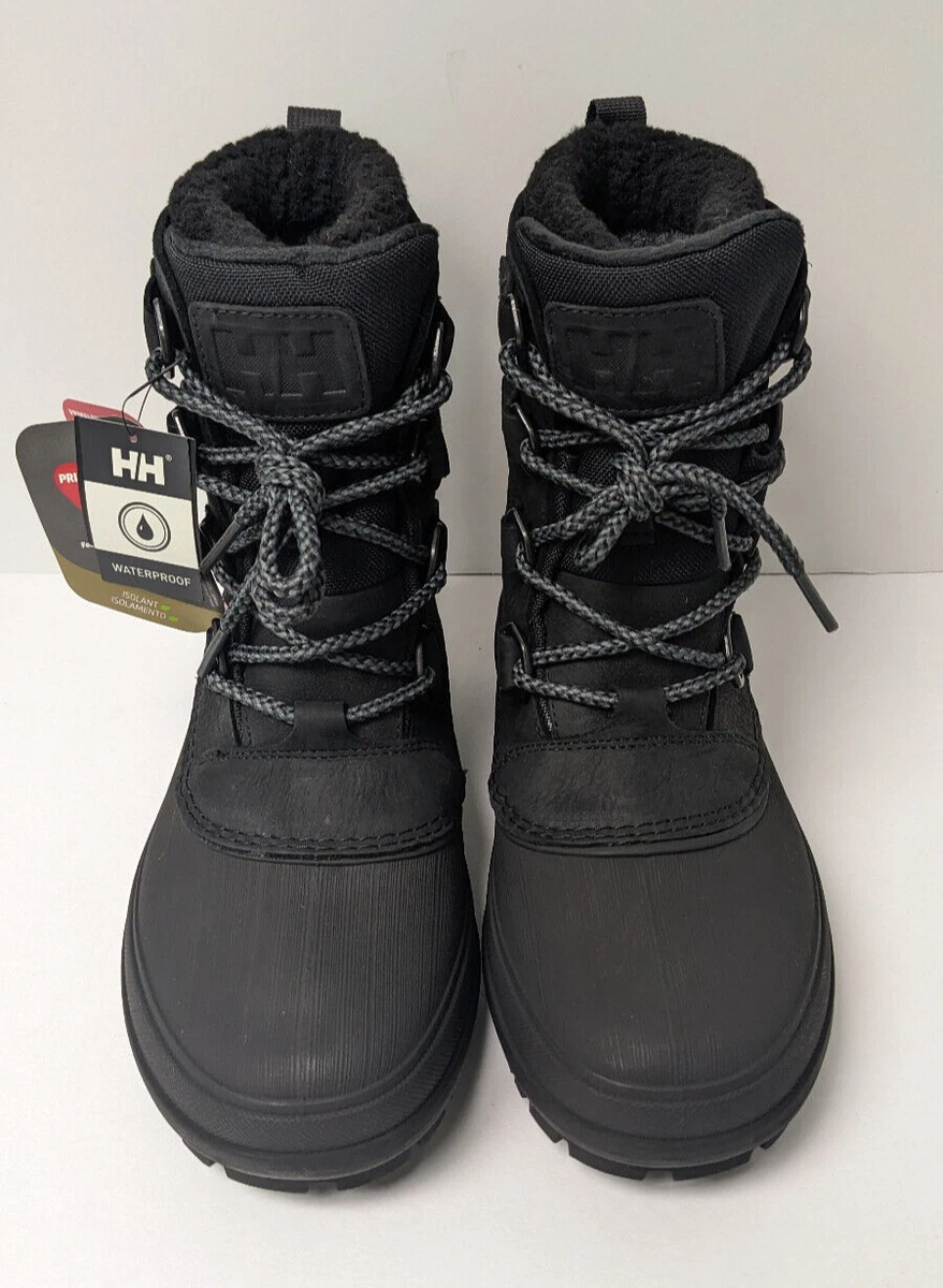 Helly Hansen Varanger Insulated Winter Boots Black Women s 6 M