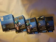 LOT OF 5 - Mission 2-PK Youth-Size Cooling Neck Gaiter Black/Charcoal Face Masks