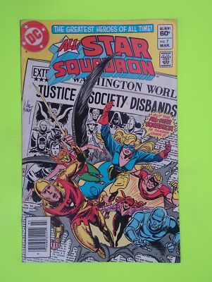 All-Star Squadron #7 1982 DC Comics Low Grade Comic Book A46-100
