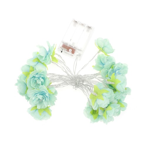 3pcs Romantic Flower String Lights 20LEDs Flower Fairy Lights Battery