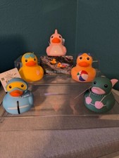 2.5" 2025 Target Summer Rubber Ducks - Set of 5 - Bullseye - J33P