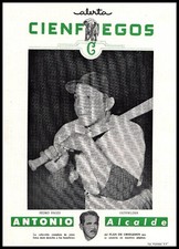 Pedro Pages 1949 1950 Alerta Cuban PHOTO Baseball Premium Cienfuegos M140