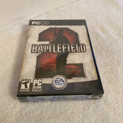 BATTLEFIELD 2 PC CD ROM Game EA Games 2005 BRAND NEW  FACTORY SEALED Mint