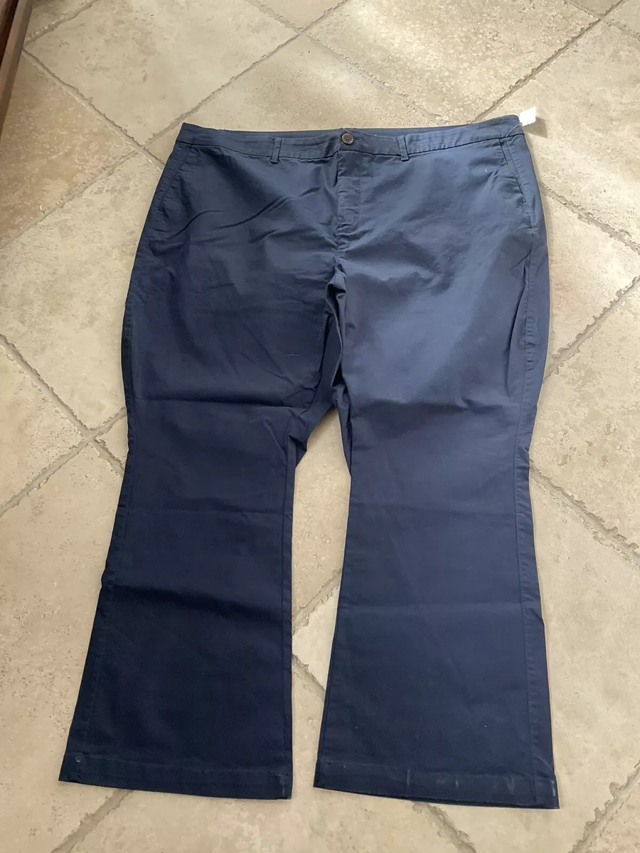 Women's boot cut chino sale