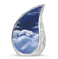 Bear Urn - Tear Drop Urns For Ashes - Human Urns For Ashes