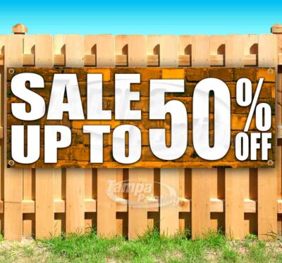SALE UP TO 50% OFF Advertising Vinyl Banner Flag Sign USA DEALS SB07180