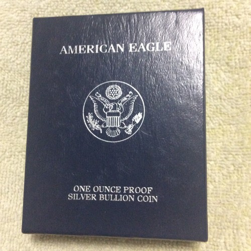 2003 W American Silver Eagle Proof  ● Box ● Clamshell ● 1 troy ounce - Picture 2 of 10