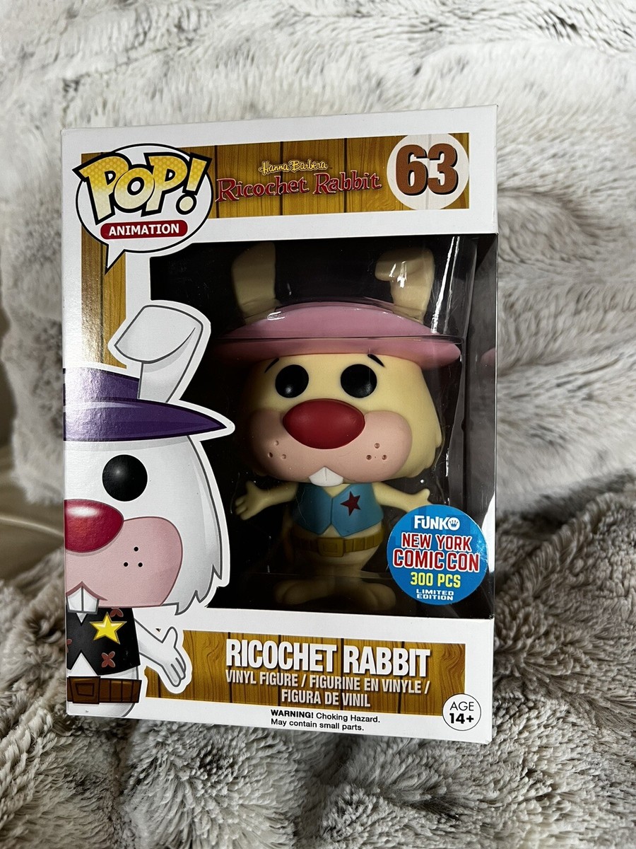 Funko Pop! Animation #63 Ricochet Rabbit 1/300 LE NYCC convention