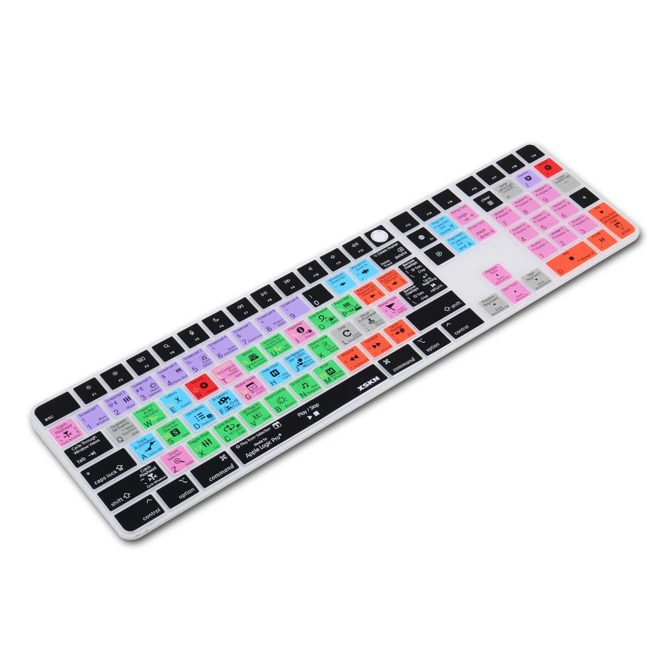 XSKN Logic Pro Keyboard Cover Skin for 24" iMac Magic Keyboard and Numeric A2520 - Image 4 of 4
