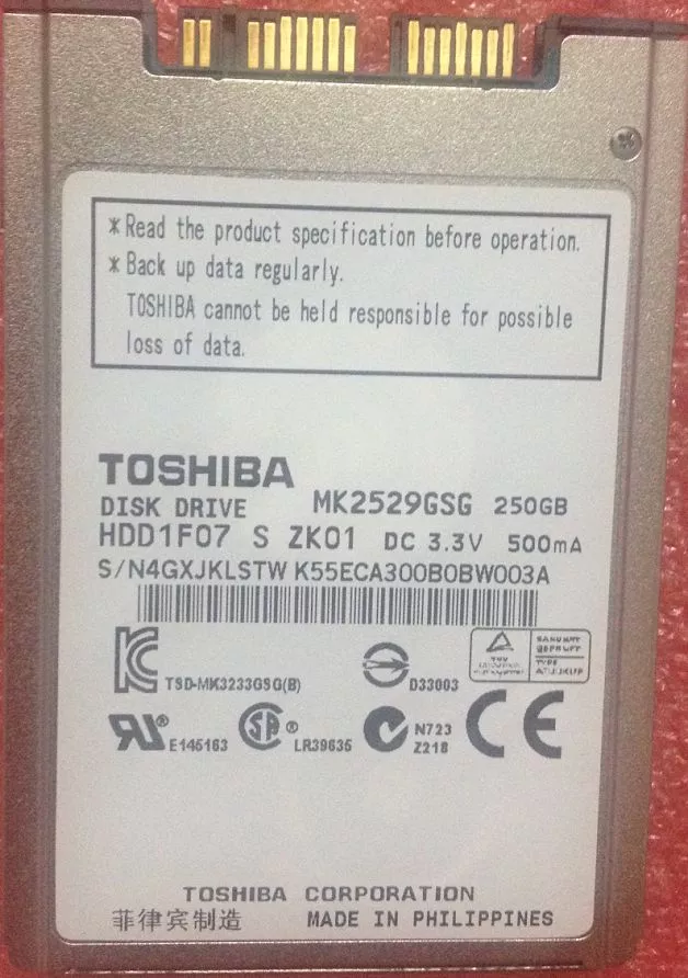 Toshiba mk2529gsg hotsell