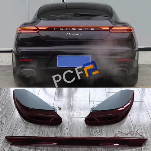 TYPY Pair Lightbar LED Rear Lights Porsche Panamera 970 970.1 10-13 Smoke main image 1
