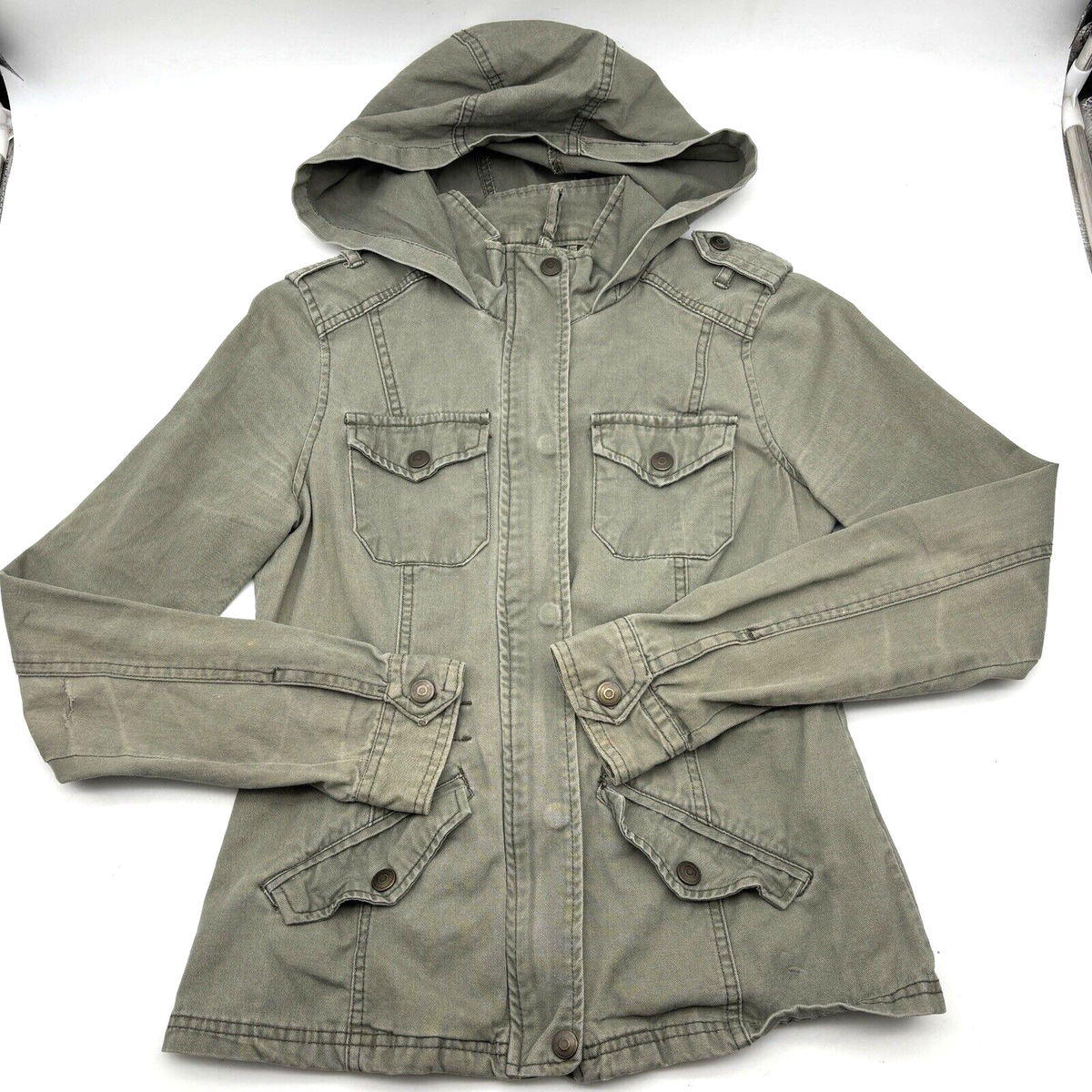 ジャケット・アウター XLARGE MILITARYHOOD JACKET Columbia Jacket Mens Small Black Full Zip Interchange Omni