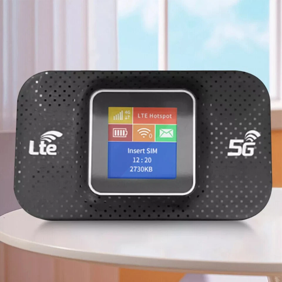 Mobiles WLAN Router Tragbare 4G LTE Hotspot WiFi Modem SIM-Karte - Bild 3 von 4