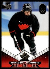 Marie-Philip Poulin Card #100 2025-26 Upper Deck Tim Hortons Team Canada