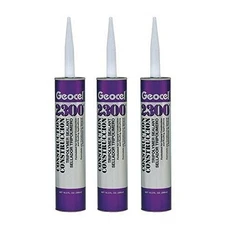 GEOCEL 2300 CLEAR Construction Tripolymer Sealant 10.3 oz. Cartridge (3-pack)