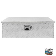 30x13x10 Weatherproof Silver Aluminum Utility Box Lockable Truck Bed Rv Storage 30x13x10 Weatherproof Silver Aluminum Utility Box Lockable Truck Bed Rv Storage
