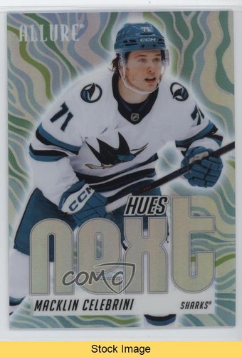 2025-26 Upper Deck Allure Hues Next? Macklin Celebrini #HN-12 READ nu8