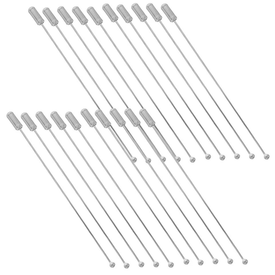  40 Pcs Stick Pins Jewelry Shawl Boutonniere Holder Broach Needle - Image 4 of 4