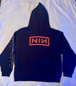 Nine Inch Nails Zip Up Hoodie | eBay