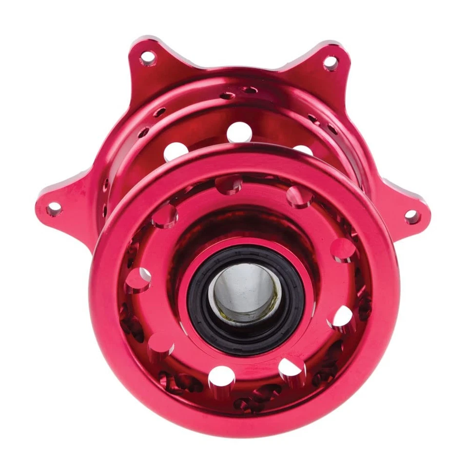 Buje de motocicleta Tusk Impact - rojo delantero para Yamaha WR450F 2014-2023 Foto 3 de 4