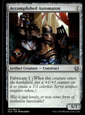 2016 Kaladesh Accomplished Automaton Expansion/Common #191