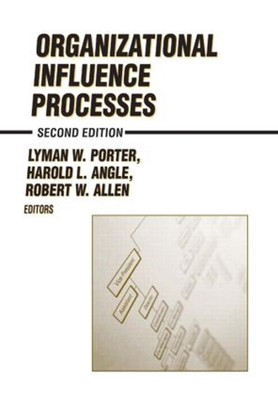 Organizational Influence Processes by Robert W. Allen (English) Hardcover Book