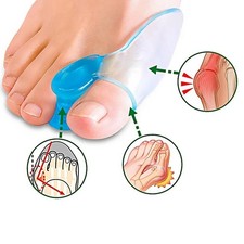Silicone Gel Bunion Corrector Toe Separator Big Toe Spacer 1 Pair