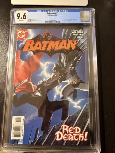 Batman 635 Cgc Graded First Appearance Of Red Hood 9.6 Grade