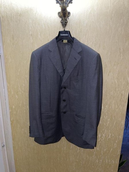 Men Pal Zileri Suit Grey 44 / XXL / 52