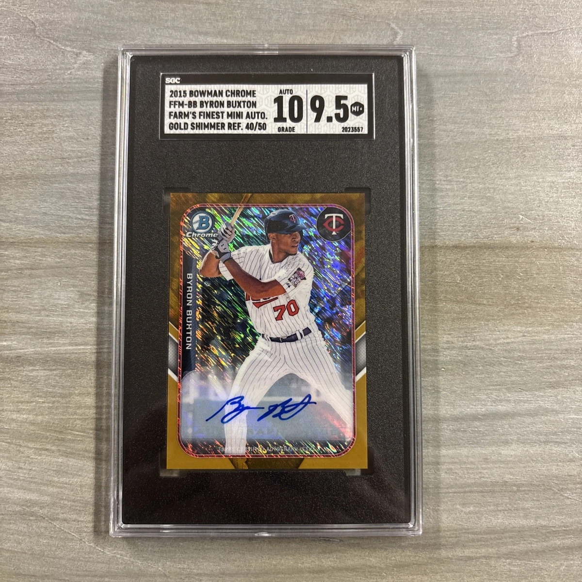 Bowman Baseball Minnesota Twins Autographed Sports Trading Card