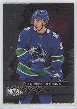 2020-21 Skybox Metal Universe Rookies Nils Hoglander #142 0b3