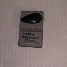 Datel 720 Block Memory Card PS1 TESTED Playstation 1 - RARE