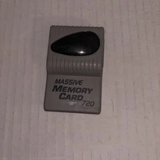 Datel 720 Block Memory Card PS1 TESTED Playstation 1 - RARE