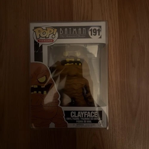 Vaulted Funko Pop! HEROES Batman The Animated Series Clayface #191 DC COMICS